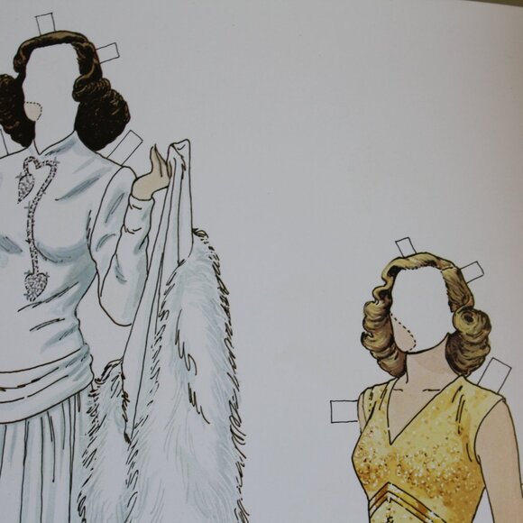 Vintage Judy Garland Paper Doll book Unused Tom Tierney - Picture 9 of 10